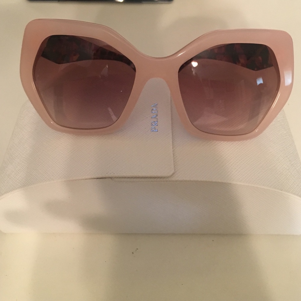 Pink PRADA sunglasses